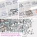 6800 Colorful Rhinestones & Pearl Nail Art Kit - Flatback Gems with Tweezers & Pen for DIY Nail Designs - Buy Online on GoSupps.com
