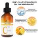 High Dose Vitamin C Serum with Hyaluronic Acid & Vitamin E | Brightening Face Serum for Microneedling | Targets Pimples & Pigment Spots | 60 ml - Buy Online on GoSupps.com