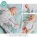 100% Cotton Two-Way Zipper Baby Sleepsuit Unisex Onesie Romper 3-6 Months - Flower Design - Buy Online on GoSupps.com