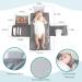 JanYoo Baby Portable Changing Pad with Wipes Pocket - Waterproof Travel Mat in Grey - Buy Online on GoSupps.com