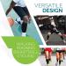 Calf Compression Sleeves | 3X-Large Leg Compression Sleeve for Men & Women | Footless Socks for Shin Splint & Varicose Vein Support - Black - Buy Online on GoSupps.com