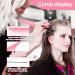 Sweet View Crochet Needles Set - 2 Crochet Needles Edge Brush Bristle Brush Rat Tail Comb & 3 Pink Hair Clips for Effortless Hair Styling - International Shipping Available - Buy Online on GoSupps.com