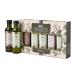 The "VOLARE" pack contains five 100ml bottles of seasoning made with extra virgin olive oil and flavored with: Lemon Basil Chili Flavour A Beautiful Touch of Herbs and Galantino.