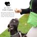 Ostfriesenpfoten Frieda Dog Treat Bag - High-Quality Synthetic Leather Green Size M - Easy Open Lock for Walks - Premium Gassitasche for Dogs - Buy Online on GoSupps.com