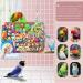 KATUMO Small Bird Toys - Edible Seagrass Foraging Mat & Chew Toy for Parakeet, Conure, Cockatiel, Lovebird - Hanging Hammock for Climbing - Natural Bird Entertainment - Buy Online on GoSupps.com