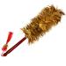 Red Rooster Chicken Feather Duster 26" |Professional & Car Cleaning Baseboard Cleaner Tool Genuine Wooden Handle Eco-Friendly and Easy to Use 68 cm