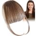 Bang Clip in Hair Extensions | French Bangs Clip on Hair Bangs Extensions - French Bangs Clip on Fake Fringe Stylish Natural Color Fringe Hairpieces for Girls Women brown - Buy Online on GoSupps.com