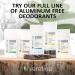 Aluminum Free Deodorant For Men & Women | All Natural | Hypoallergenic | Paraben Free | Non Toxic | Cruelty Free | Vegan | Natural Deodorant For Sensitive Skin | 3 Oz Stick Clean Scent 3 Ounce (Pack of 1) - Buy Online on GoSupps.com