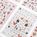 Nail Art Sticker Red Lips Heart Shape Non toxic Nail Adhesive Sticker for Nails Toenails for Household Nail Shop for DIY Nail Art - Buy Online on GoSupps.com