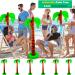 2 Pack 40 Inch Inflatable Palm Trees - Tropical Coconut Tree Decorations for Summer Beach & Hawaiian Parties - Buy Online on GoSupps.com