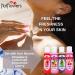 Hot Flowers Edible Body Massage Oil Gel Set - Flavored Water-Based Lubricant for Couples | 4 Sweet Aphrodisiac Flavors | Perfect Intimacy Gift - Buy Online on GoSupps.com