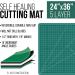 US Art Supply 24" x 36" GREEN/BLACK Professional Self Healing 5-Ply Double Sided Durable Non-Slip Cutting Mat Great for Scrapbooking  Quilting  Sewing and all Arts & Crafts Projects - Buy Online on GoSupps.com