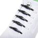 HICKIES 2.0 Tie-Free Elastic Shoelaces - Black | Perfect for Sneakers & Running | International Shipping Available - Buy Online on GoSupps.com