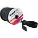Stretchrite 1-Inch x 50-Yards Black Polyester Elastic Spool | Non-Roll Flat Woven Stretch Elastic - Buy Online on GoSupps.com