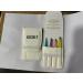 KICHLY Professional Eyebrow Tweezers Set - 4 Multi-Colored Tweezers & Travel Leather Case for Precision Plucking - Buy Online on GoSupps.com