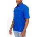 Swiss Alps Men's Lightweight Breathable Fishing Shirt - Deep Blue, Large - Buy Online on GoSupps.com