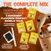 Fusion Select Bubble Tea Kit: Taro, Mango, Honeydew, Strawberry (5 Packs) - Includes Tapioca Pearls & Straws - Popular Fruity Flavors Mix - Buy Online on GoSupps.com