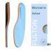 Fulton Women's Shock Absorbing Insoles with High Impact Arch Support - Custom Molding Cork Inserts Alleviate Plantar Fasciitis & Foot Fatigue- Athletic Running Insoles for Women (Women's Size 8) Women's 8 Women's Athleti...