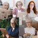 5 Pack Blue Light Blocking Reading Glasses with Spring Hinge for Women Men | Computer Readers 1.5x Strength in Black, Clear, Purple, Brown, Floral - Buy Online on GoSupps.com