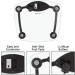 Taylor Precision Digital Bathroom Scale | Highly Accurate 400 lb Weight Capacity | Instant On/Off, Clear Glass & Chrome Finish - Buy Online on GoSupps.com