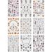 JMEOWIO 9 Sheets Halloween Nail Art Stickers Decals Self-Adhesive Cute Pink Ghost Nail Supplies Nail Art Design Decoration Accessories - Buy Online on GoSupps.com