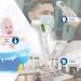 Farmamed Digital Infrared Forehead Thermometer - Non-Contact 3-Color Display Ideal for Newborns Kids & Adults - Fast & Accurate Temperature Measurement for Home & Environment - Buy Online on GoSupps.com