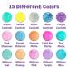 Non-Toxic Little Mermaid Peel-Off Nail Polish Set for Kids - 18 Glittery Colors | Safe Water-Based Formula | Quick Dry Gift Kit for Girls Ages 3+ | Eco-Friendly - Buy Online on GoSupps.com