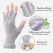 MIG4U 3 Pairs Fingerless Moisturizing Gloves for Eczema Treatment - Pale Purple L/XL - Touchscreen & UV Protection - Buy Online on GoSupps.com
