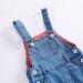 KIDSCOOL SPACE Baby & Little Boys/Girls Water Washed Ripped Soft Denim Overalls 3-4 Years Light Blue-1992 - Buy Online on GoSupps.com