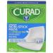Curad Non-Stick Pads with Adhesive Tabs  3 x 4 in, 10 Each (Pack of 2)