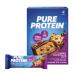 Pure Protein Bars High Protein Nutritious Snacks to Support Energy Low Sugar Gluten Free Chewy Chocolate Chip 1.76oz Pack of 4