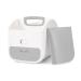 Ubbi Portable Diaper Changing Station Diaper Storage Caddy Organizer with Bonus Changing Mat. Stores Baby Diapers, Wipes + Baby Accessories - Gray