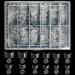 Buqikma 600Pcs Short French Nail Tips Short Acrylic Flake Nails Tips Clear Nail Extension Tools Set for Nail Salon Home DIY Nail(Clear)
