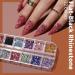 Fandamei 15-PC Nail Art Brush & Decoration Set - Gel Nails Rhinestones & Accessories in Pink - Buy Online on GoSupps.com