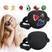 3D Medical Eye Patches for Adults & Kids - Soft Adjustable Amblyopia Lazy Eye Patches with DIY Stickers - Black Eye Patches for Left or Right Eyes - Buy Online on GoSupps.com