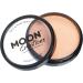 Moon Creations Pro Face & Body Makeup in Peach - 36g Professional Colour Paint Cake Pots for Face Painting - Ideal for Kids, Adults, Fancy Dress, Festivals & Halloween - Buy Online on GoSupps.com