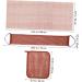 ORFOFE 1 Set Bath Towel Bath Scrubber Towel Back Washers for Shower Back Cleaner Loofah Strap Brown Nylon - Buy Online on GoSupps.com