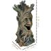 SLOCME Aquarium Tree Statue Decoration - Lifelike Tree Sculpture for Fish Tanks | Swim Through Trunk Hole - Buy Online on GoSupps.com