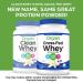 Orgain Grass Fed Whey Protein Powder - Vanilla Bean, 21g Protein, Low Carb, Gluten Free, Non-GMO, 1.82 Lb - Buy Online on GoSupps.com