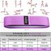 Jedebar Non-Slip Fabric Booty Bands - Purple-Heavy Resistance | 3 Strength Levels | Ideal for Glutes, Yoga, Pilates, and Physiotherapy - Buy Online on GoSupps.com