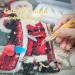 Orange Diamond Painting Resin Pen - DIY 5D Diamond Art Tool with Metal Tips and Ergonomic Design - Buy Online on GoSupps.com