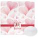 YouCustomizeIt Personalized Hearts & Bunnies Washcloth