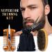 Premium Bartset: Complete Beard Growth Kit for Men - Oil Shampoo Comb & Scissors | Ideal Gifts for Him - Buy Online on GoSupps.com