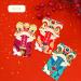 AWHAO 6X 2024 Chinese New Year Red Envelopes Red Pockets Delicate Hong Bao for Spring Festival Graduation Gifts Birthday Holiday Style A - Buy Online on GoSupps.com