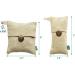 Naturally Dyed Canada-Made Bamboo Charcoal Air Purifying Bags - Set of 3 Large & 4 Small | Scent & Chemical-Free Odor Absorber - Buy Online on GoSupps.com