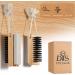 2-in-1 Nail Brushes for Cleaning Fingernails & Exfoliating Feet - Wooden Foot Scrubber with Pumice Stone | Manicure Pedicure Tools - Buy Online on GoSupps.com