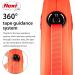 Flexi Xtreme Tape Orange & Black Medium 5m Retractable Dog Leash/Lead for dogs up to 35kgs/77lbs Orange & Black Medium (5m) - Buy Online on GoSupps.com