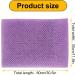 Thyonta African Net Sponge - 2-in-1 Exfoliating Mesh Sponge Back Scrubber Leave Your Skin Refresh Essential Tool for Bathroom Use Removing Dead Skin (Multicolor) purple+black - Buy Online on GoSupps.com