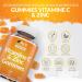 Vitamine C Gummies avec Zinc - 90 Gommes V ganes - 120mg de Vitamine C & 12mg de Zinc par portion Compl ment alimentaire - Saveur naturelle d orange - Nu U Nutrition - Buy Online on GoSupps.com