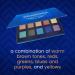 Ccolor Cosmetics Tropical 15-Color Eyeshadow Palette - Highly Pigmented, Long-Wearing, Easy-to-Blend, Bright Blues and Neutrals - Professional Eye Makeup - Buy Online on GoSupps.com